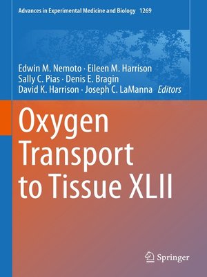 cover image of Oxygen Transport to Tissue XLII